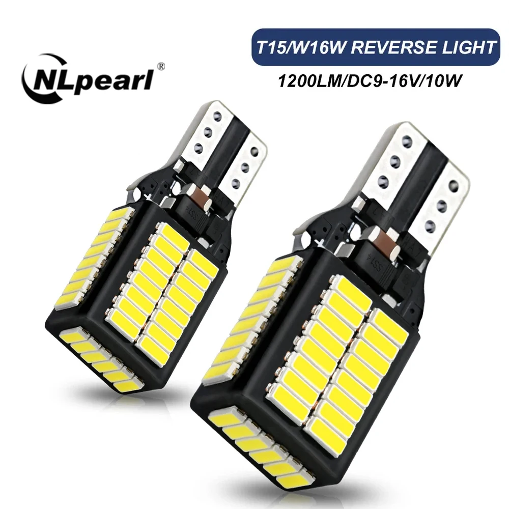 

2Pcs T15 W16W LED Reverse Lights T16W Reversa Lights Canbus Bulb Car Back Up Rear Lamp For Audi A3 A4 B6 B8 A6 C6 80 B5 B7 A5