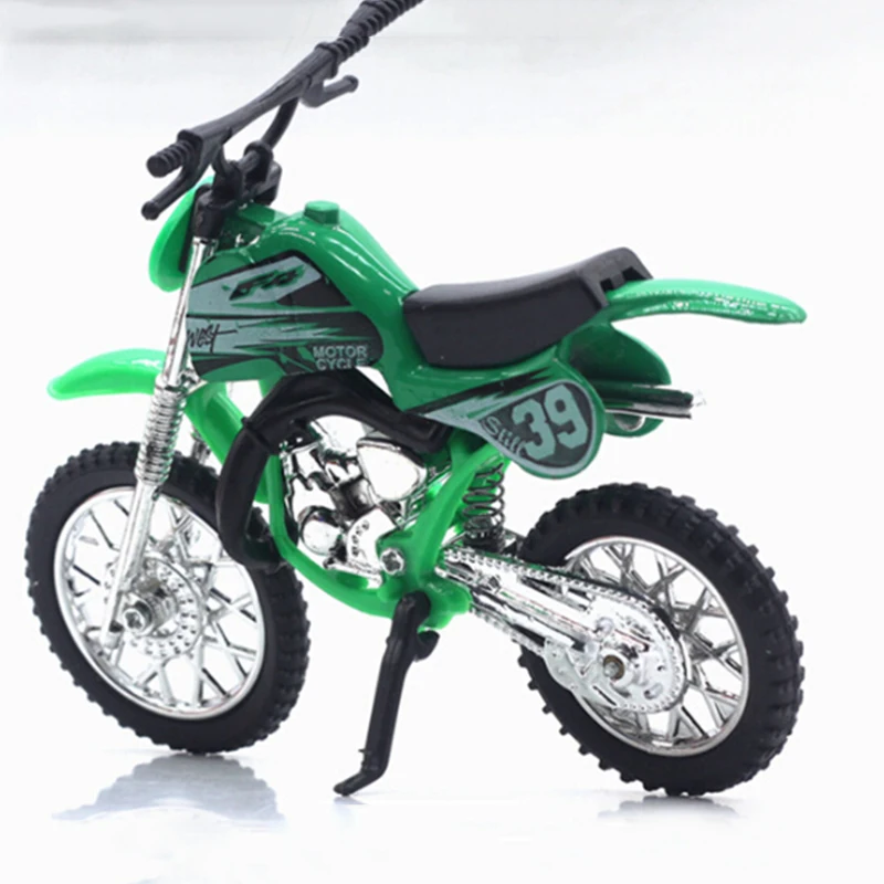 Simulação Liga Motocross Motocicleta Modelo, Toy Aventura, Decorar o lar, Presente para Crianças, Escala 1:18