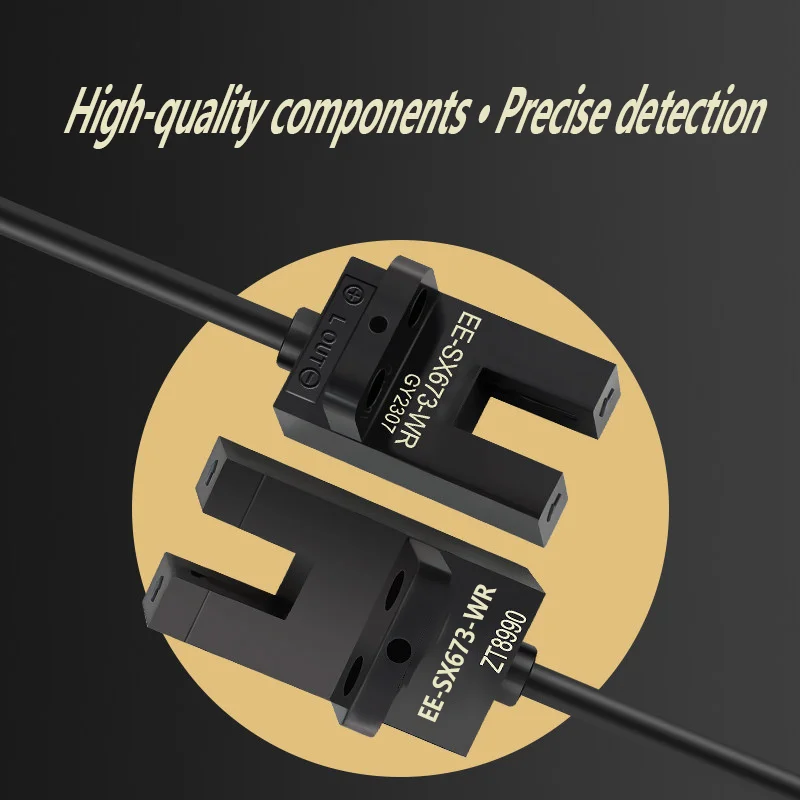 U Type Photoeletric Switch EE-SX670-WR Proximity Sensor With 1m Cable EE-SX671 EE-SX672 EE-SX673 EE-SX674