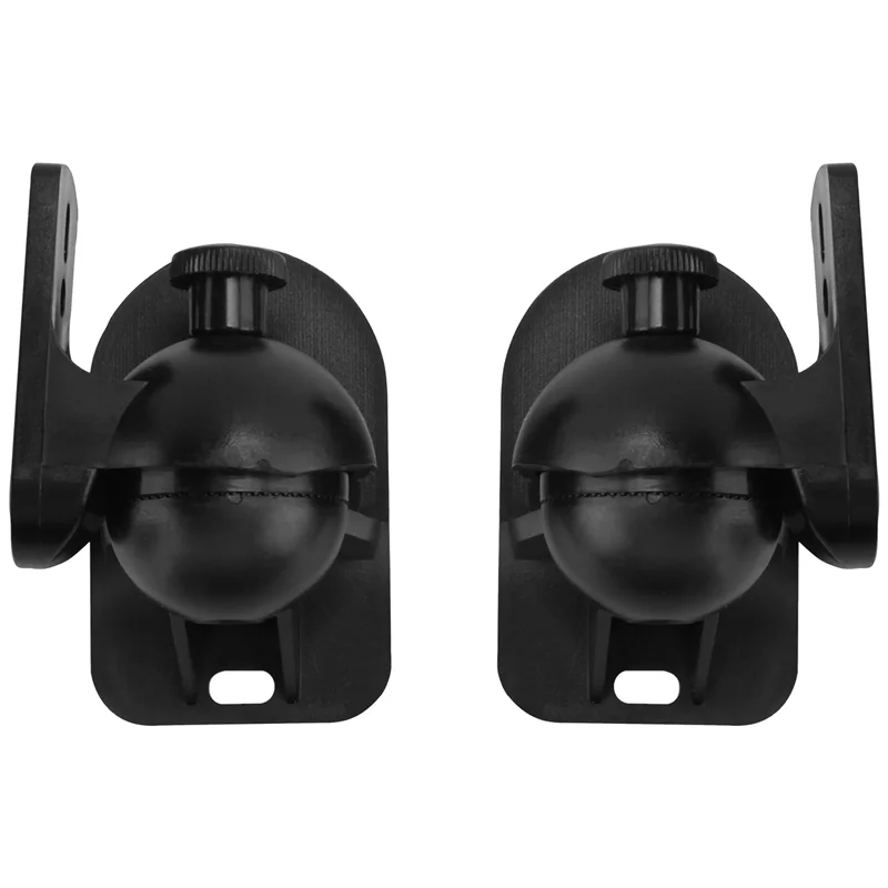 

8PCS Universal Speaker Wall Mount Bracket Ceiling Stand Clamp With Adjustable Swivel And Tilt Angle Rotation-PZZW