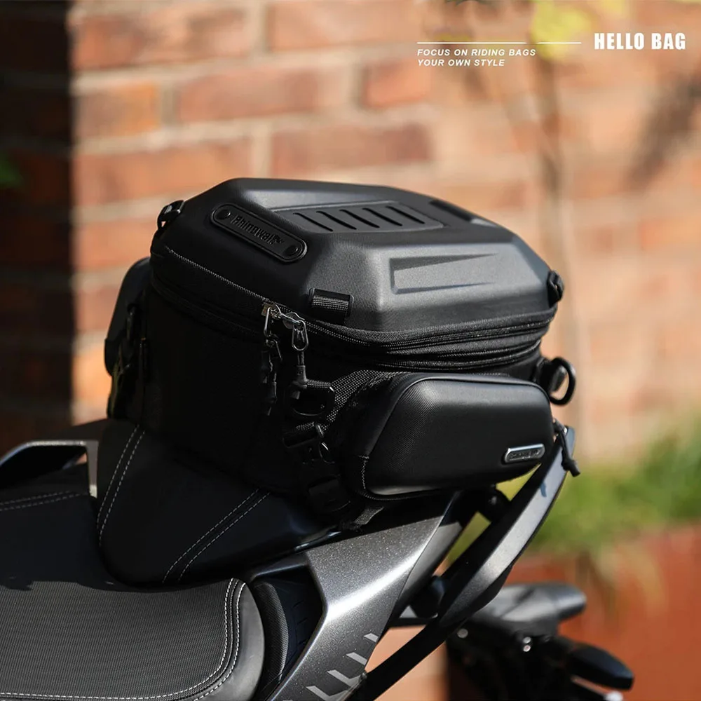 

Рюкзак для езды на мотоцикле, сумка для шлема, универсальная мотоциклетная сумка на заднее сиденье, сумка для хвоста, поясная и сумка для ног для Yamaha Honda Kawasaki