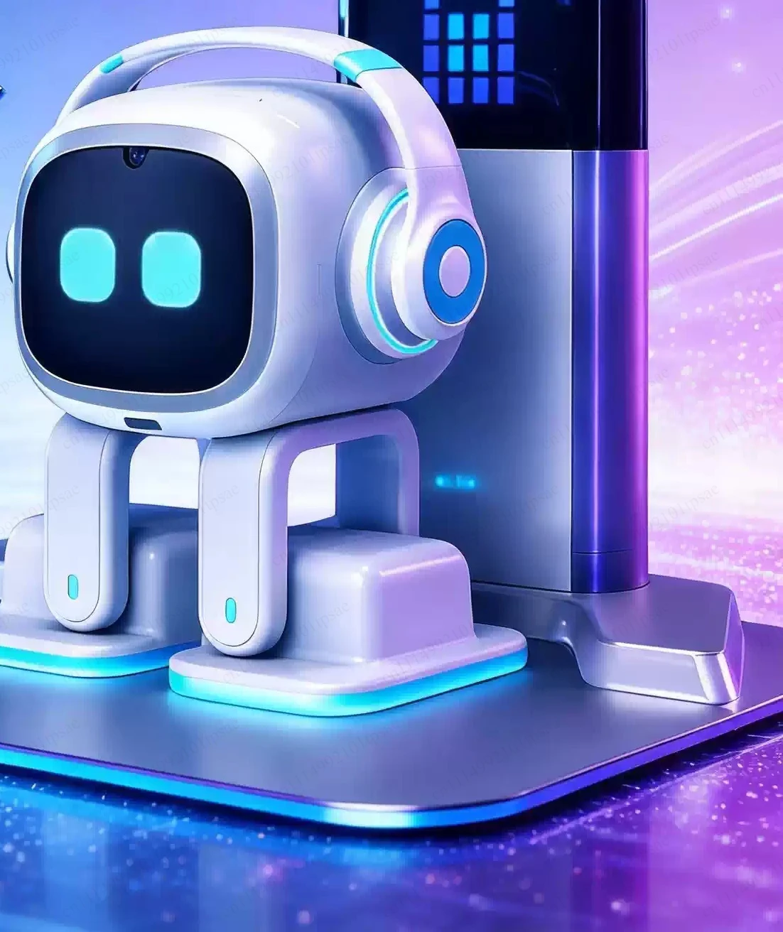 Speech recognition intelligent companion robot for emotional communication, toy electronic pet