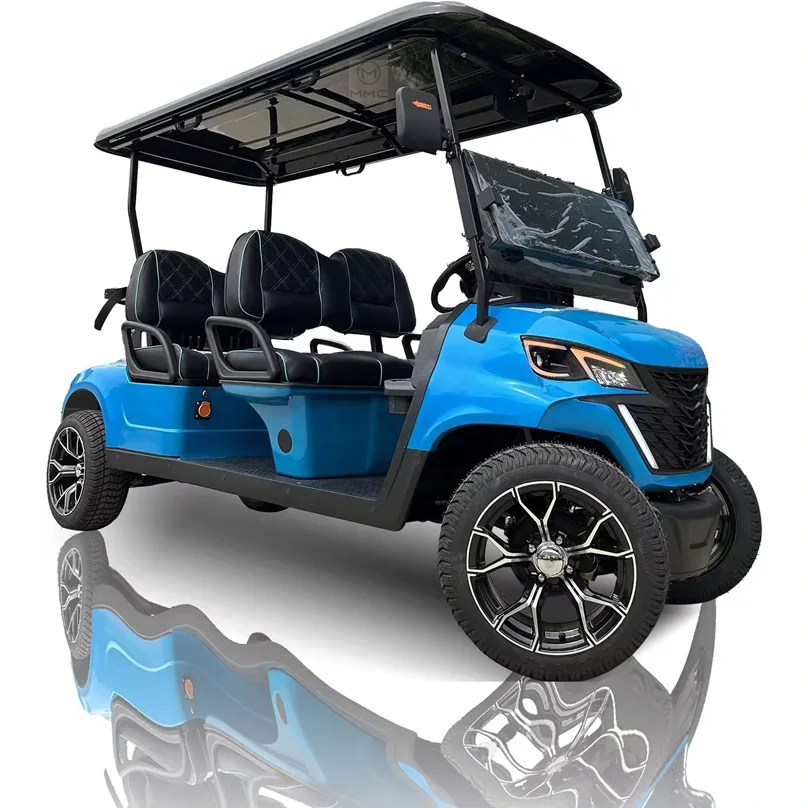 

New 2 4 6 Person Cool 48V 60V 72V Lithium Battery Hunting Off Road Golf Buggy 4KW/5KW/7KW Motor 4 Seater Electric Golf Cart