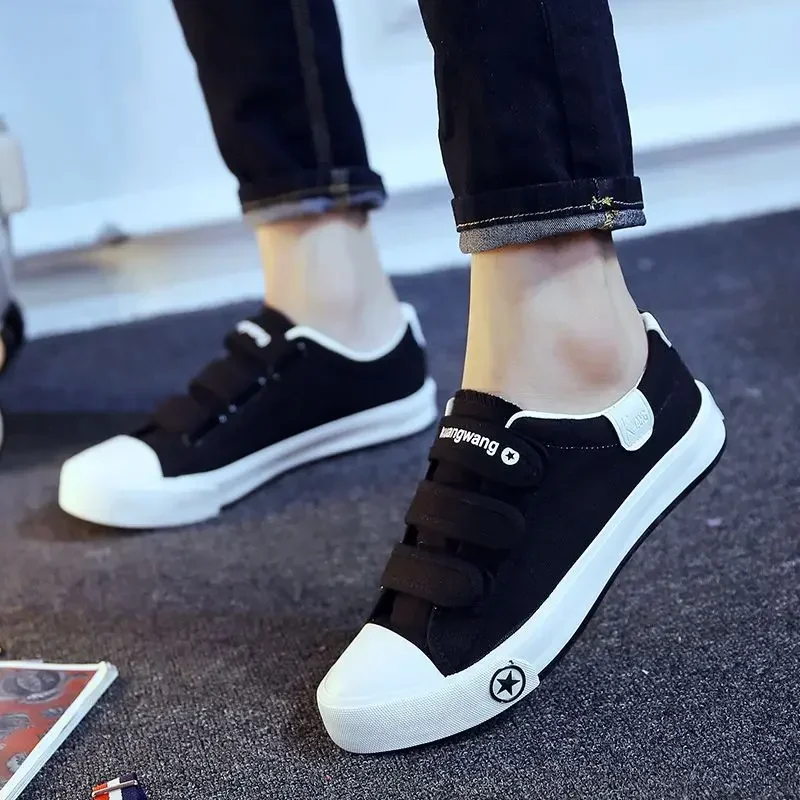 Trends 2024 Canvas New In Sneakers Man Retro Common Designer Luxury Sale Work Slip-ons Brand Social On Vulcanize Shoes for Men