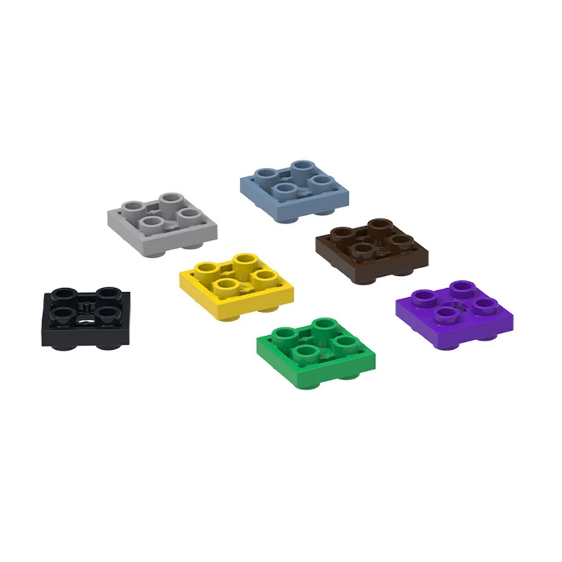 MOC 10PCS 11203W Special Board Tile Modified 2x2 Building Blocks Kit Inverted Bricks Particle Idea Toys Children Birthday Gifts