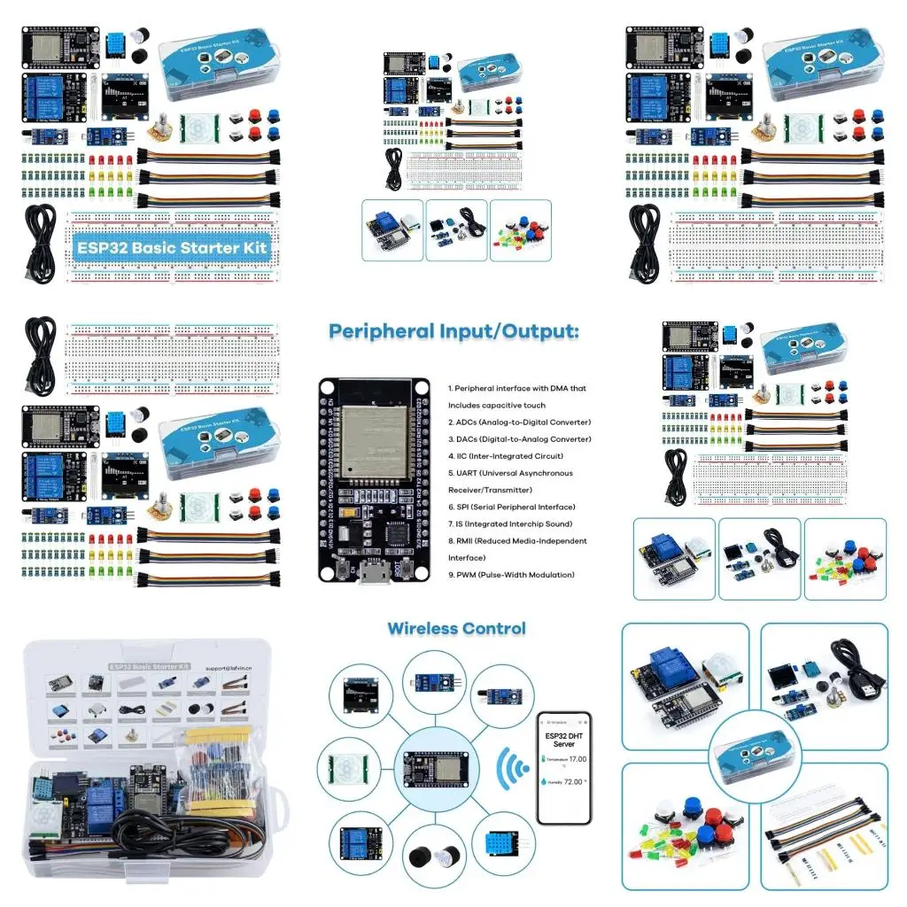 ESP32 ESP-32S WiFi I OT Development Board Basic Starter for Makers and Hobbyists
