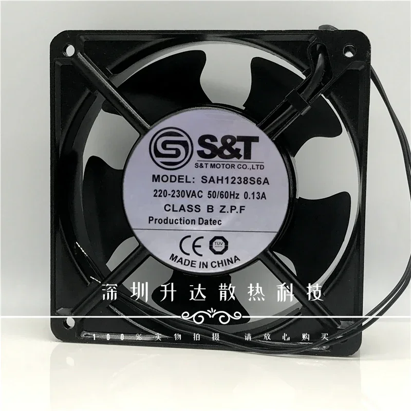 

New original S T 220V SAH1238S6A 12038 chassis cabinet fan 12cm