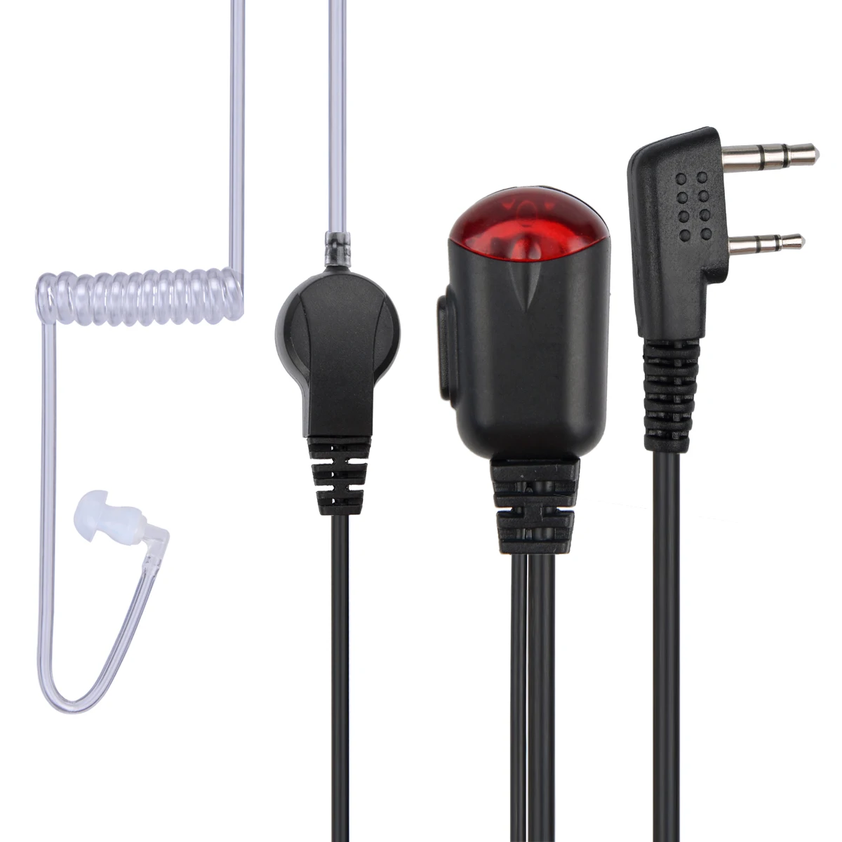 NKTECH NK-H7 Earpiece Headset Air Tube For HYT WOUXUN PUXING TYT KENWOOD BaoFeng UV-5R DM-5R UV-5X GT-3TP GT-5TP UV-82 UV-82HP