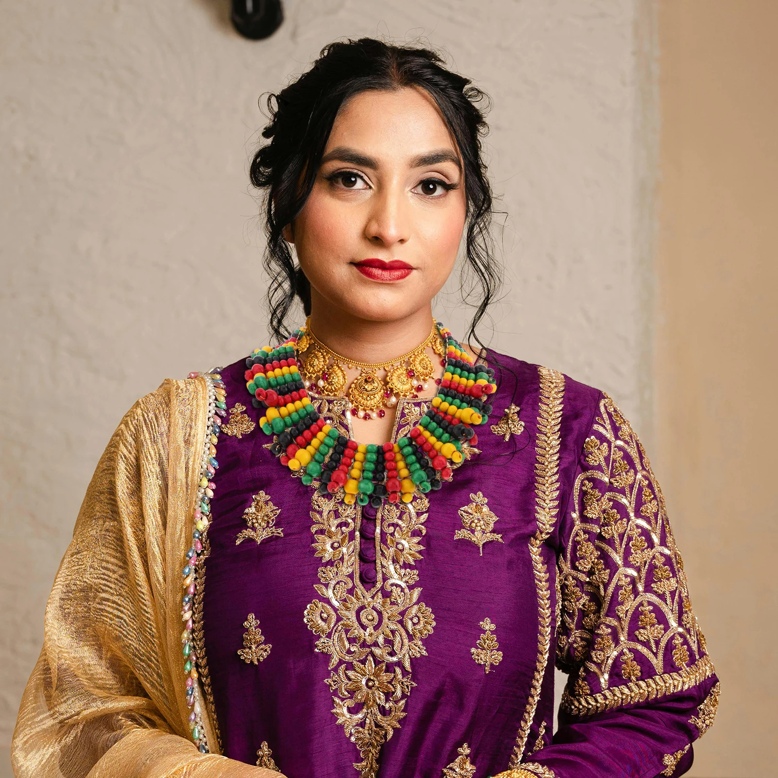 Африканское деревянное ожерелье из бисера ручной работы, многослойное тканое красочное колье, этнические украшения для женщин, длинная цепочка из бисера, вечеринка в стиле бохо