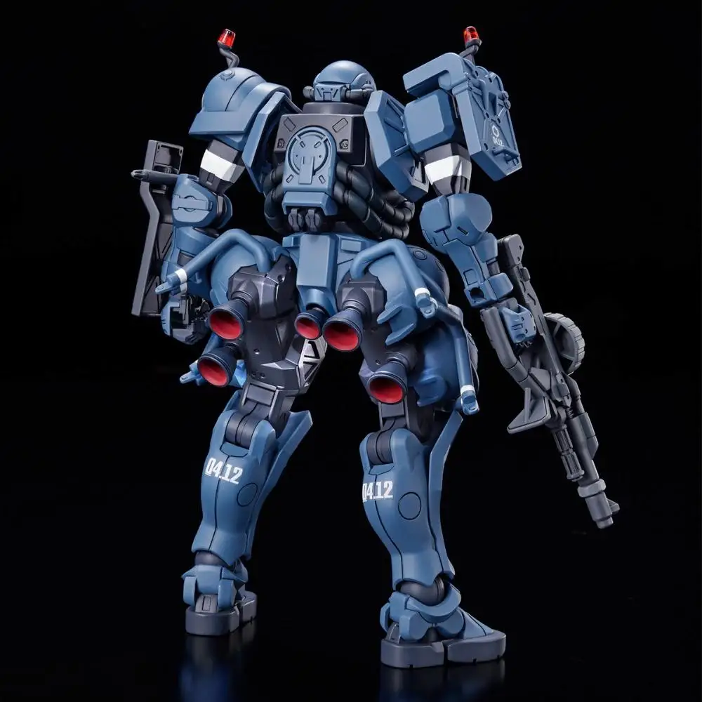 Bandai Hg 1/144 GQuuuuuuuuX Policial Zagu Kit de montagem Figuras de ação Brinquedos Presentes colecionáveis para crianças