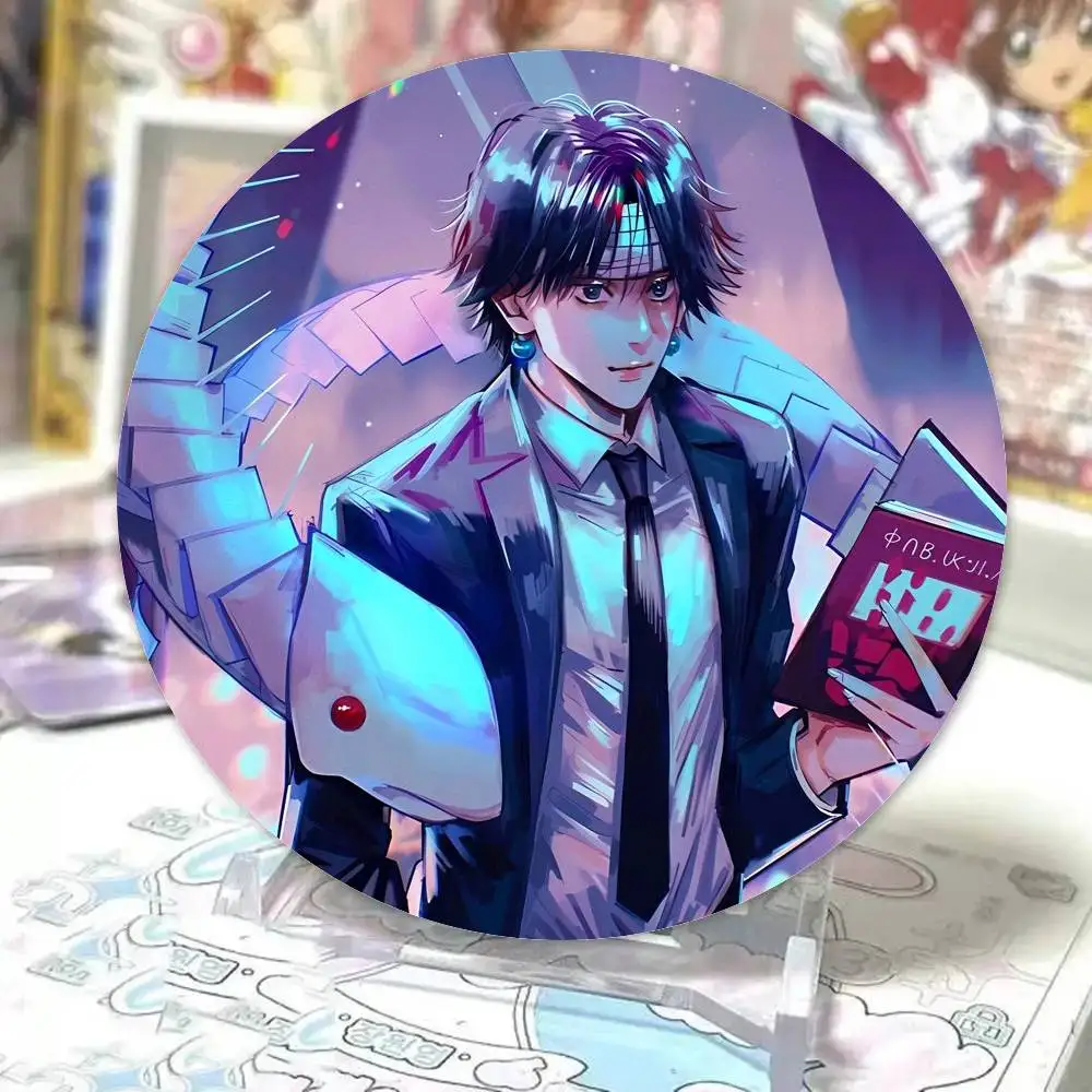 Chrollo Lucilfer Anime H-HUNTER X HUNTER Pins Brooch Cartoon Badge For Friend Backpack Clothes Collect Accessories Jewelry Gift view 5