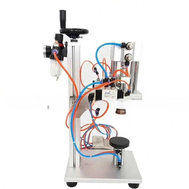 Máquina pneumática semiautomática de frascos de perfume