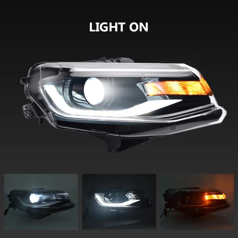 High qualityOEM Type Headlamp Auto Led  Headlights with Water Flash for   Camaro