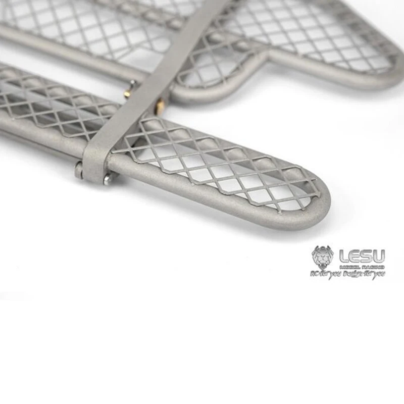 

Metal LESU Spare Part Front Bumper for Tamiyaya 1/14 RC Truck R620 R470 Remote Control Toys Tractor Electric DIY Car TH02257