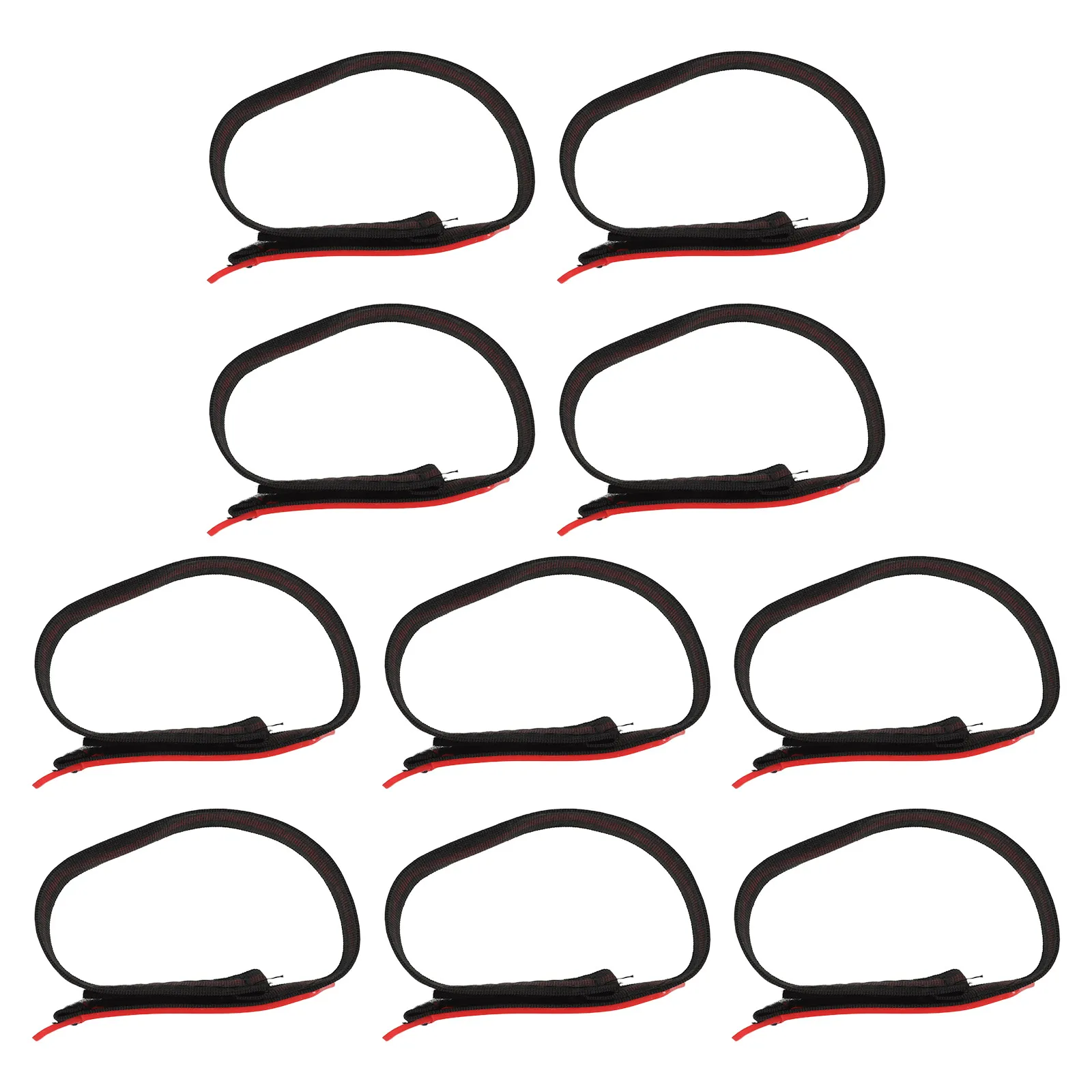 

10Pcs Bicycle Leg Straps High Elasticity Non-Slip Adjustable Length Cycling Pant Bands for Bike Riding Accessories