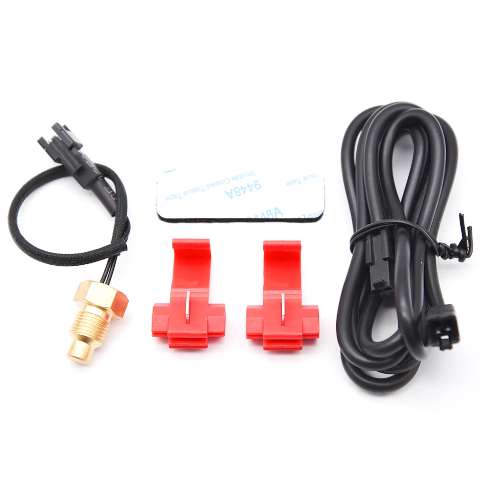 Motorrad-Wassertemperaturanzeige für Koso Temperatursensor Mini Temp Meter für XMAX 300 CB400 MT 07 09 Sensor Scooter Racing – Detail 7