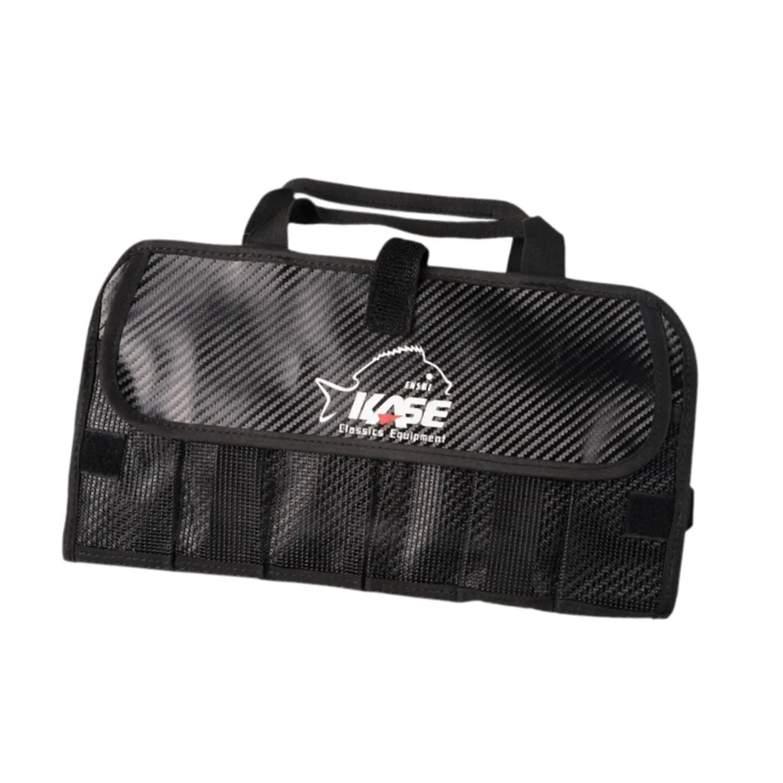 

Fishing Jig Storage Bag with Handle Freshwater Saltwater Trolling Lure Bag