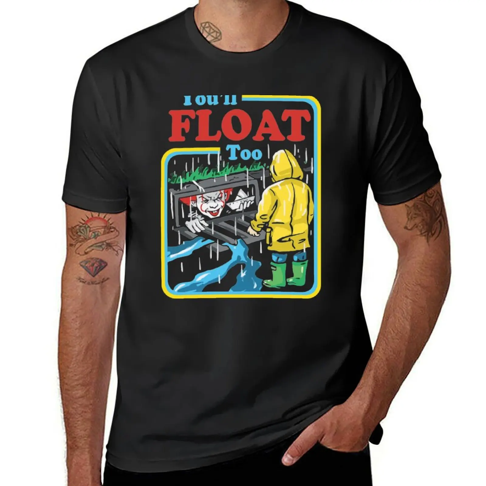 

It T-Shirt plus size clothes vintage korean fashion funny t shirts for men