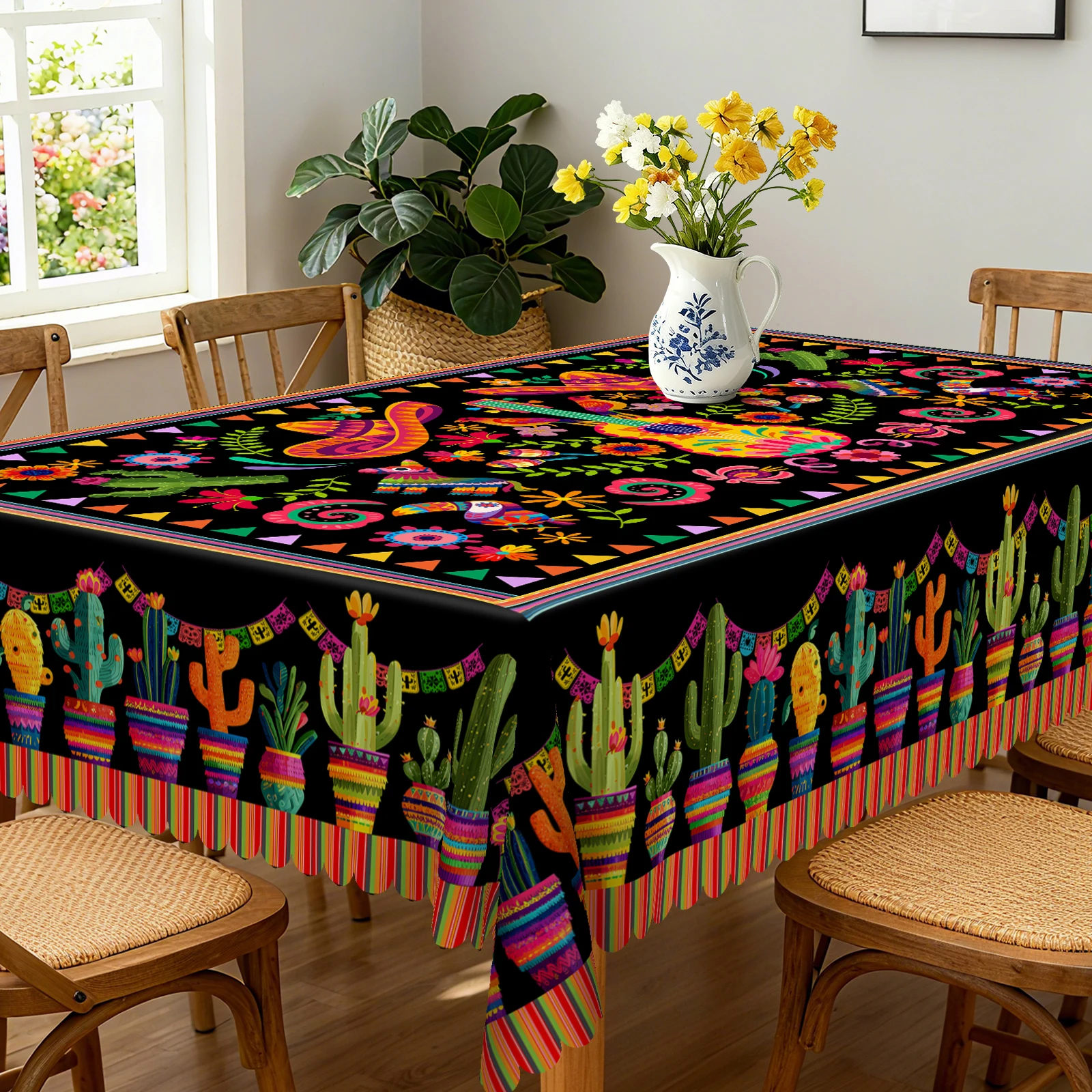 Vibrant Mexican Ethnic Style T - огляд і ціна Camping Outdoor Or Indoor