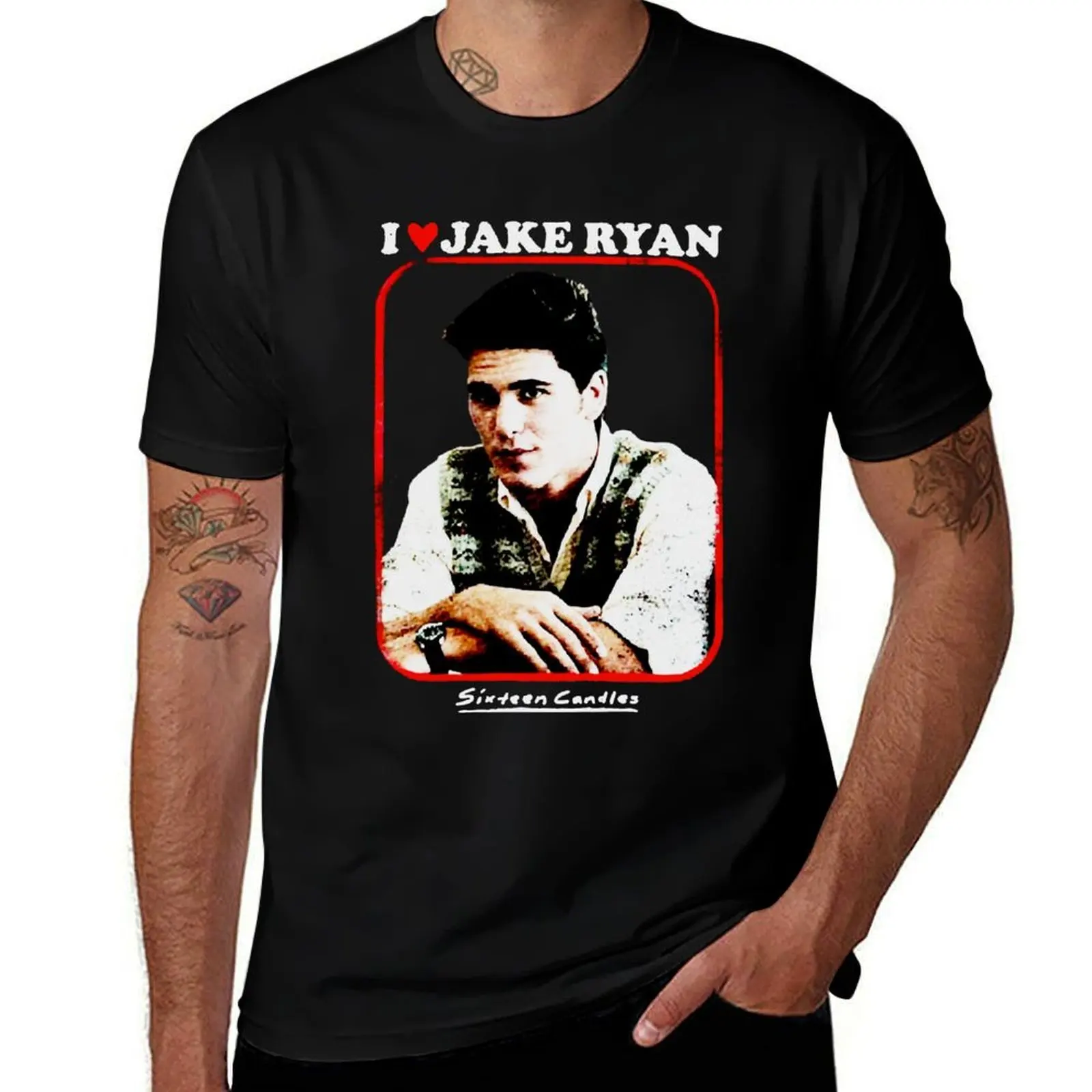 Ally Sheedy Emilio Estevez Ferris Bueller John Hughes Sixteen Candles Jake Ryan I Love Srtle 2 Retro T-Shirt