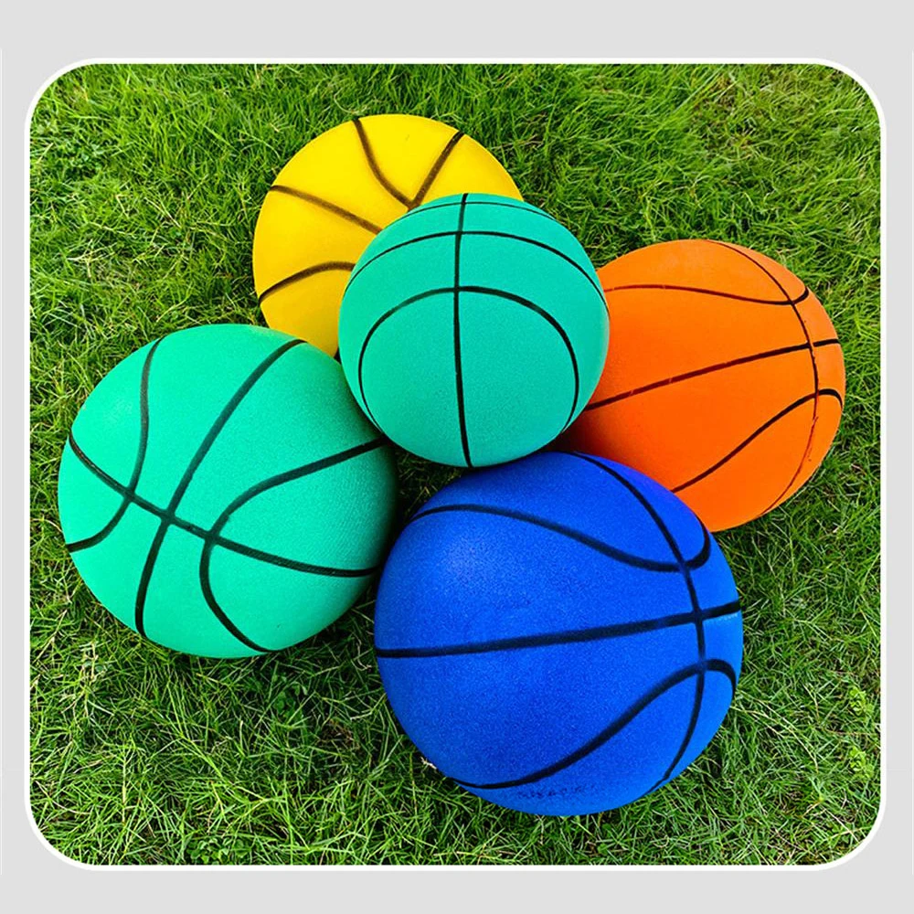 Bounce Basketball Sports Indoor Elastic Force 24cm Upgrade Bubble Toy Ball Zabawki dla dzieci Bezpieczna i nieszkodliwa piłka Bounce Mute Ball