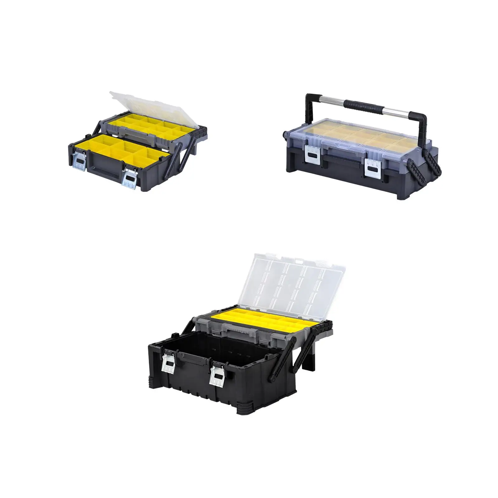 

Tool Storage Case with Handle for Hardware Fasteners And Accessories