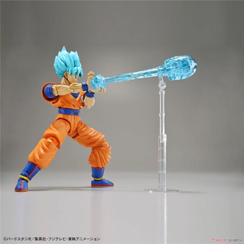 Figura modelo de juguete de sangre caliente Figura-rise Dragon Ball, Super Saiyan, Diosa Pelo Azul Rey Mono