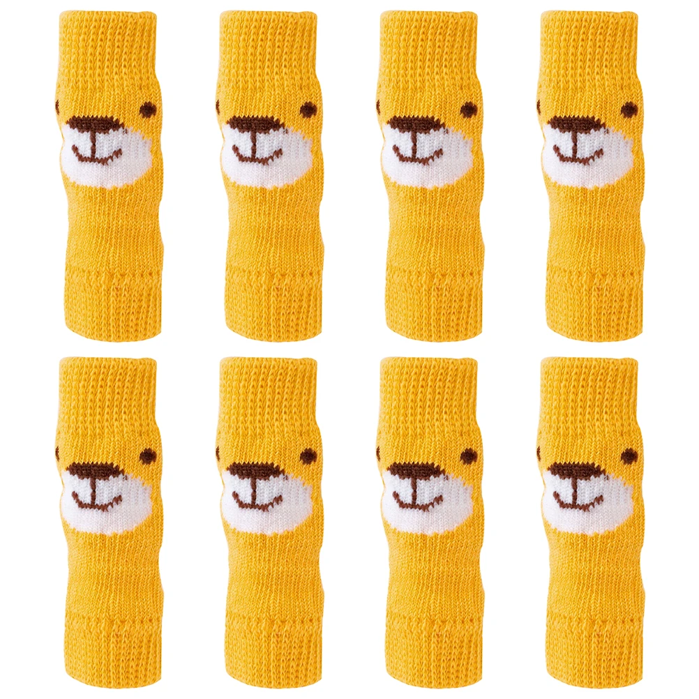 

2 set 2 Sets Dog Leg Sleeves Socks Dog Leg Warmers Puppy Socks Anti Slip Design Protects Legs Cold Snow Ice Friendly Material
