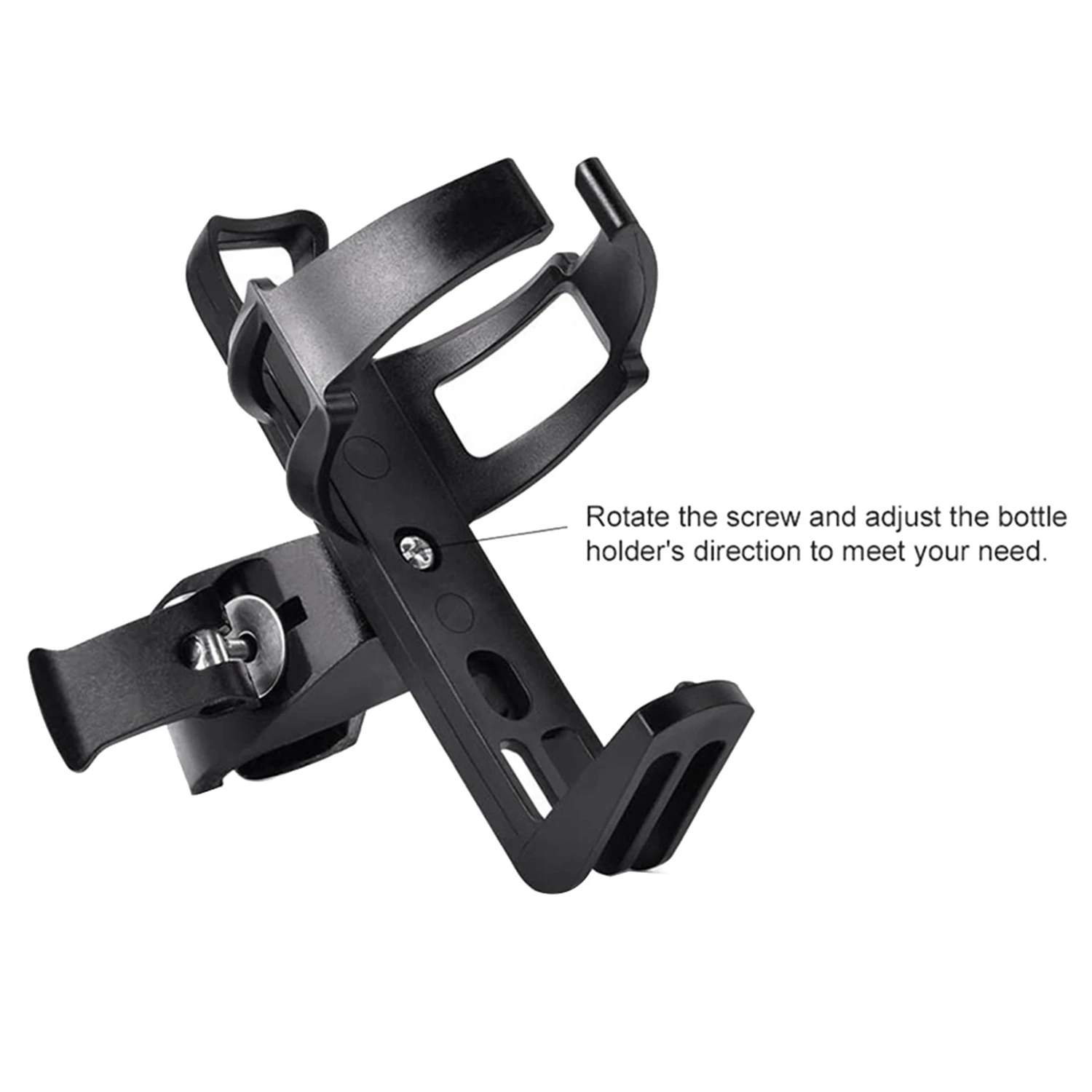 B48B-Buckle رف زجاجة المياه دراجة هوائية جبلية في الهواء الطلق ركوب حامل الكأس مع دراجة المقعد الخلفي وسادة مسند الذراع مسند القدمين مجموعة #5