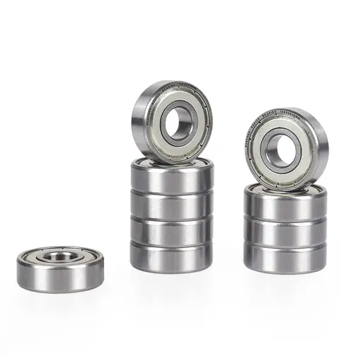 Imagen 2 del producto 10 Uds ABEC-5 6201ZZ 6201Z 6201-2Z 6201 ZZ 12*32*10mm sello de Metal de alta calidad, rodamiento rígido de bolas 12x32x10mm