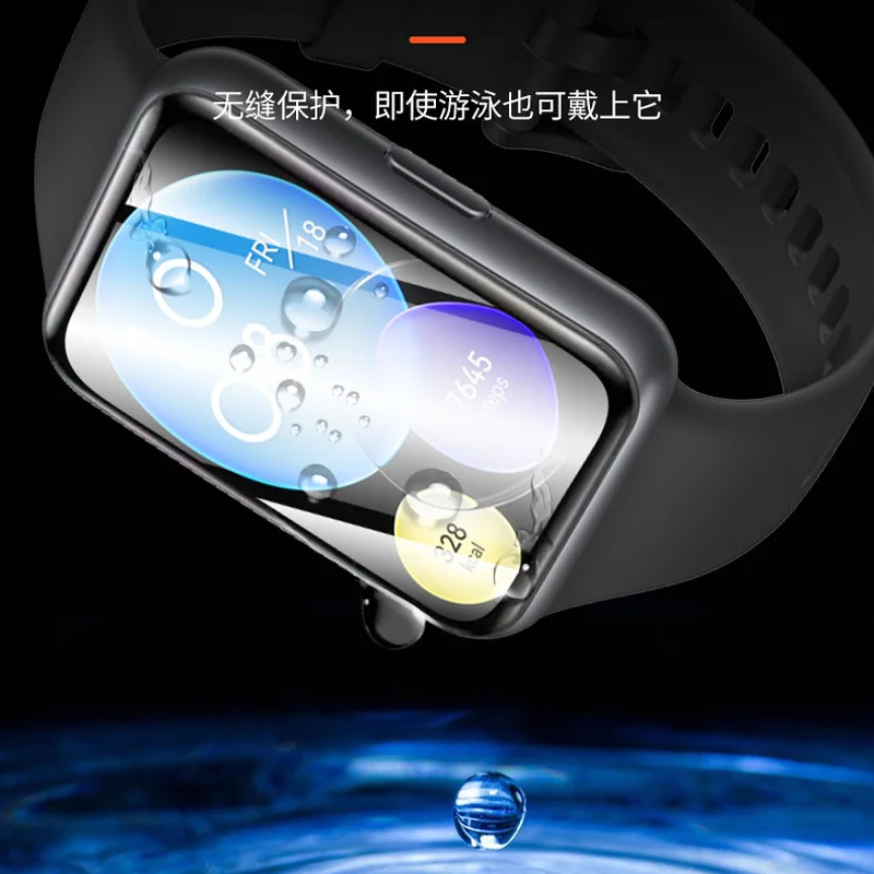 3D Soft Edge ป้องกันฟิล์มสำหรับ Huawei นาฬิกา Fit 2/ใหม่/Mini Honor ES Fit2คลาสสิก/active/Elegant Band Screen Protector