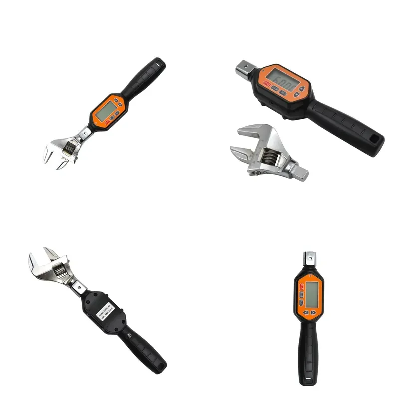 Interchangeable Digital Torque Wrench Metric System Carbon Steel Adjustable Torque Tool for Air Conditioner Repair