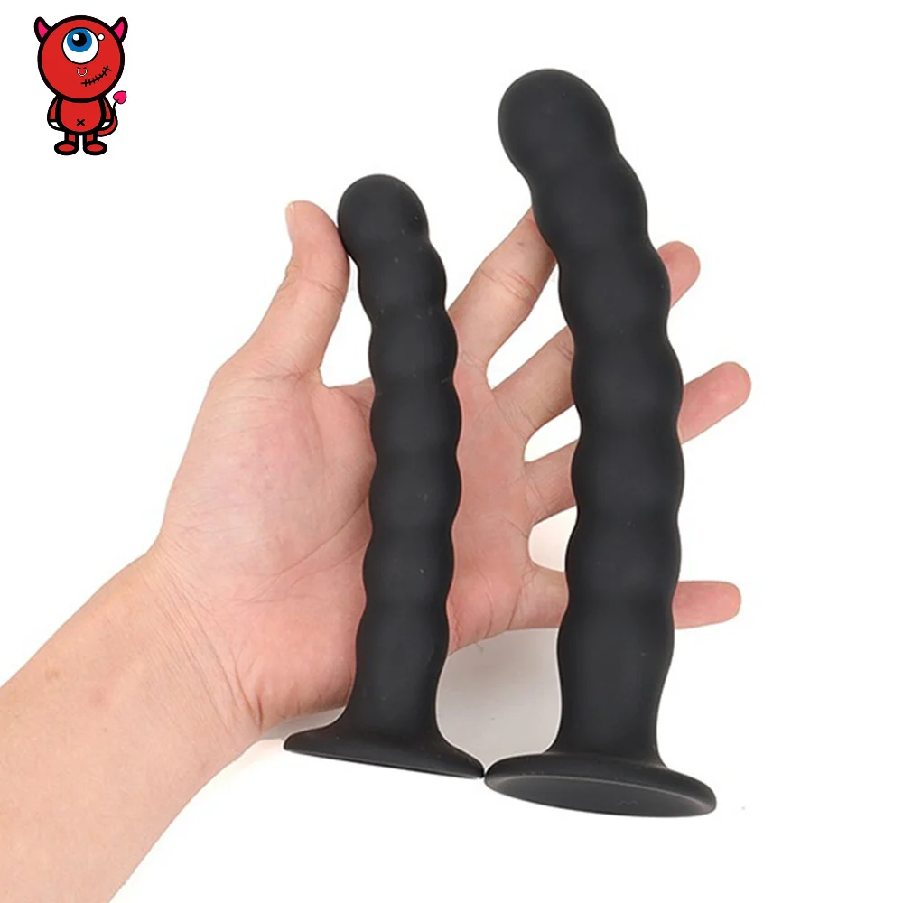 Sex Toys for Man and Woman Anal Plug Prostate Massager Sex Products Vaginal Stimulator With Strong Sucker Silicone Bead Dildo