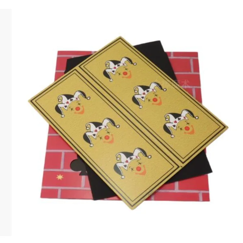 حزم صندوق إنتاج مسطح خدع سحرية كائنات تظهر من صندوق فارغ أوهام المرحلة السحرية للتحايل الدعائم اكسسوارات كوميديا