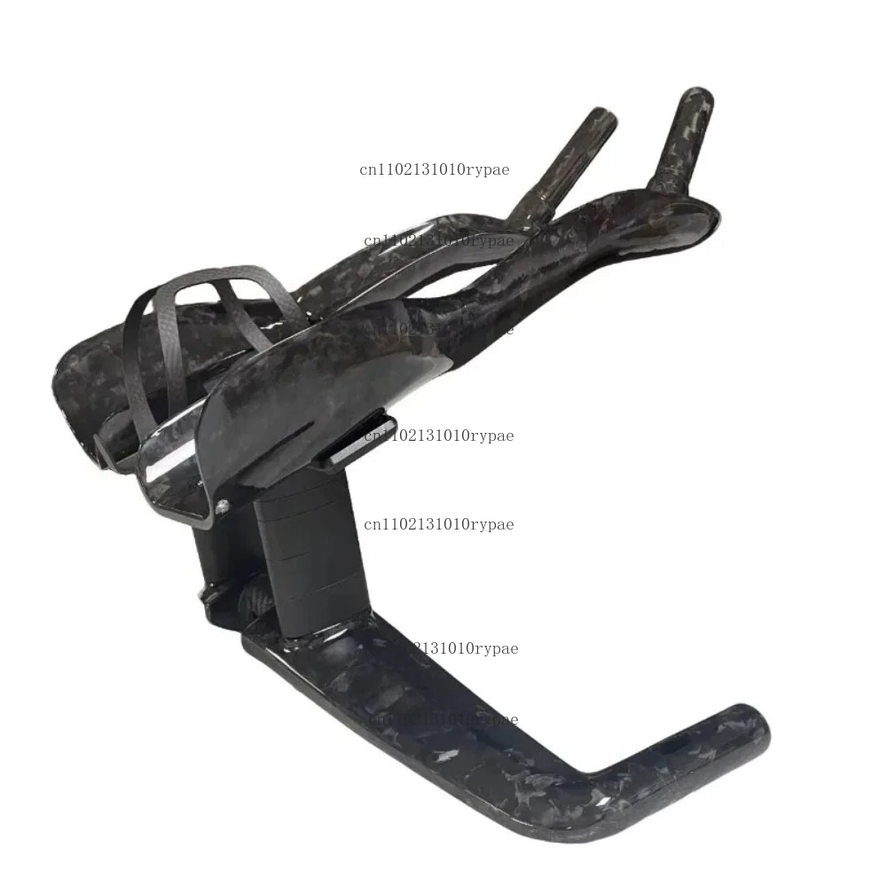 HB052 Aviation TT Handlebar, Base Bar, 31.8mm Clip, Triathlon Frame, Carbon TT Training Rest Bar, 370mm, 400mm, 420mm