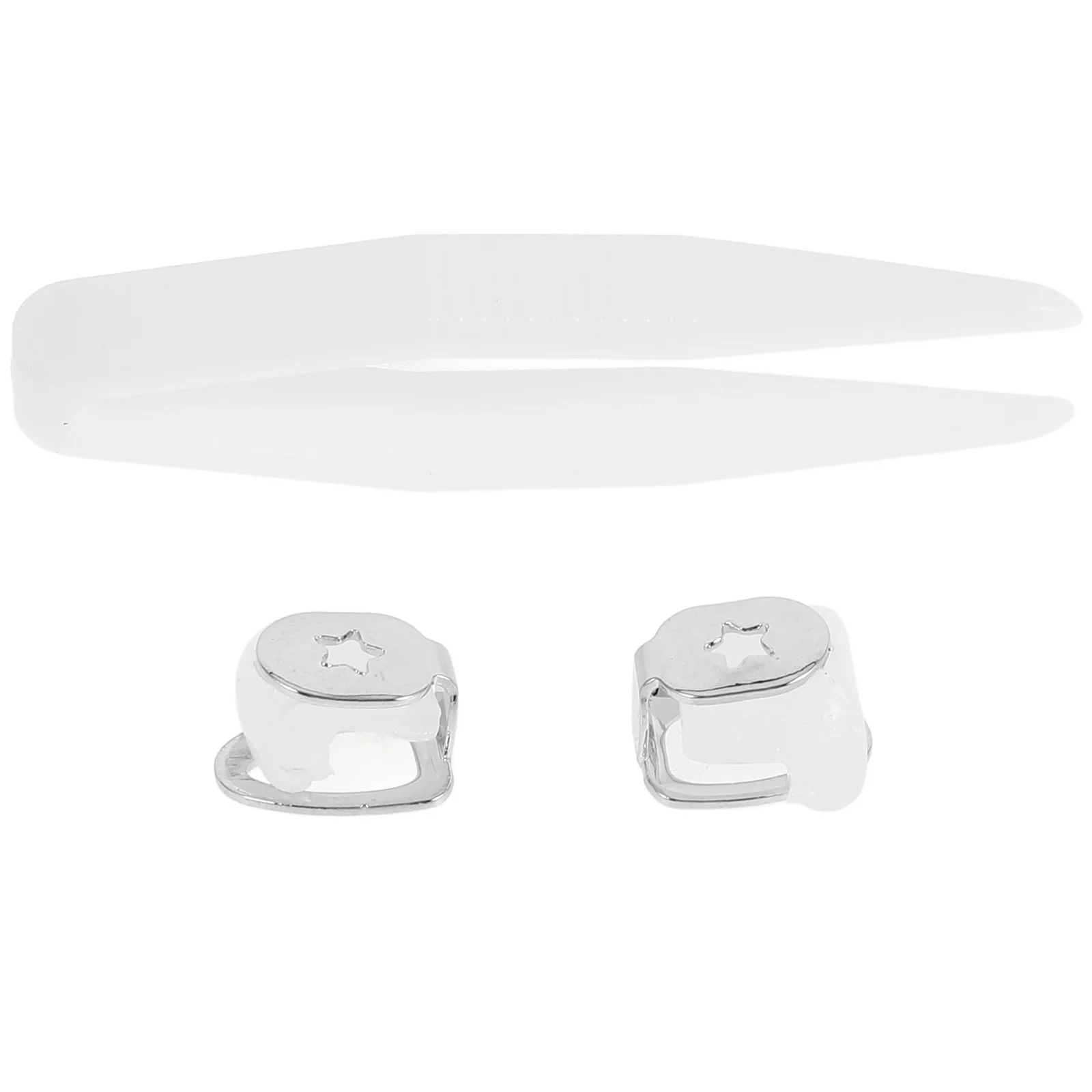 2 Pcs Denture Single Tooth Cap Fake Vampire Teeth Accessories Grill Grills Cosplay Fangs for Adults