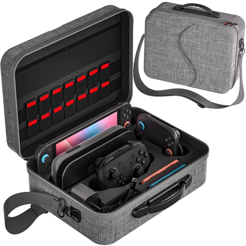 

BTLIFE-Bag For Nintendo Switch 2 Game Console Gamepad Controller Accessories Hard Case Storage Travel Suitcase Carrying Case