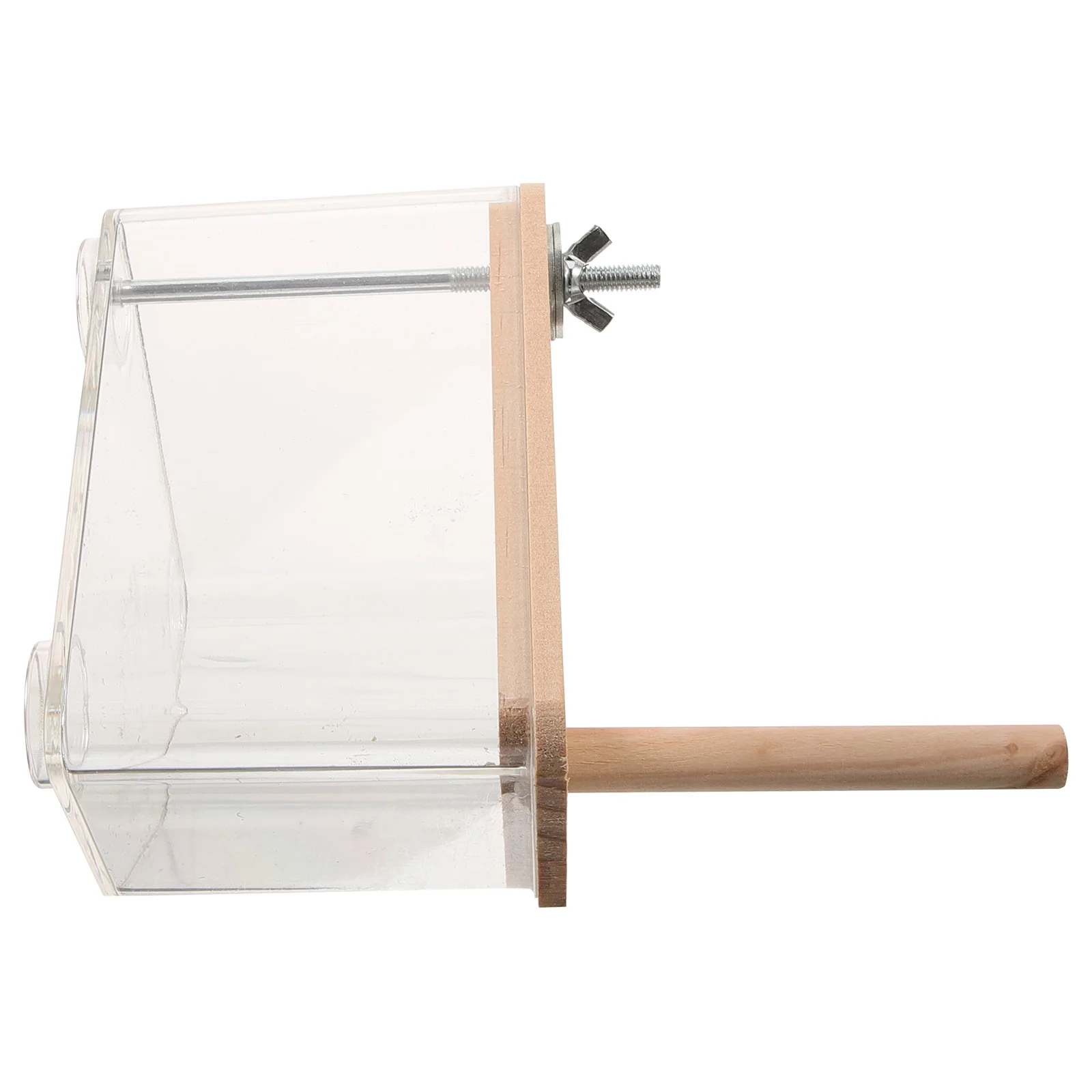 

Transparent Parrot Nesting Box Acrylic Breeding Nest Warm Bird Cage Accessory Clear Bird House Parakeet Nesting Box