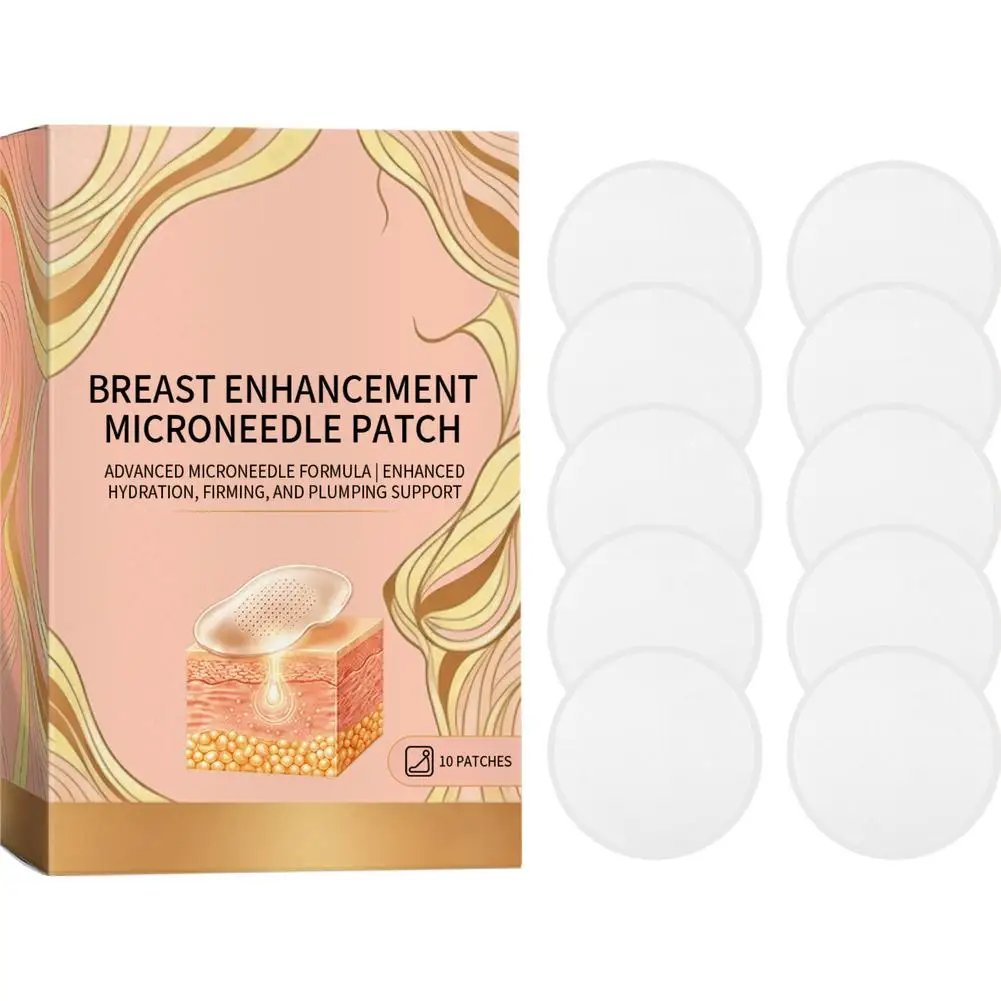Breast Enhancement Advanced Nano-Microneedle Patch Increased Skin Elasticity Targeted Skin Nutrition Deep Hydration For Women