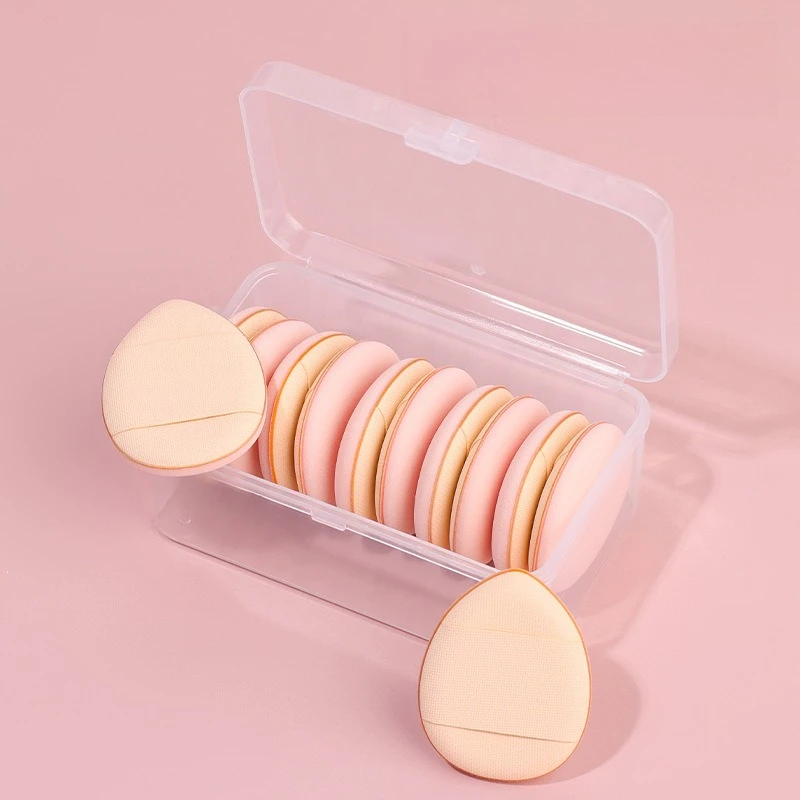 إسفنجة مكياج صغيرة مكونة من 10 قطع - أداة توزيع وسائد هوائية محمولة لكريم الأساس/كريم BB/كونسيلر، أداة تجميل متعددة الاستخدام #6