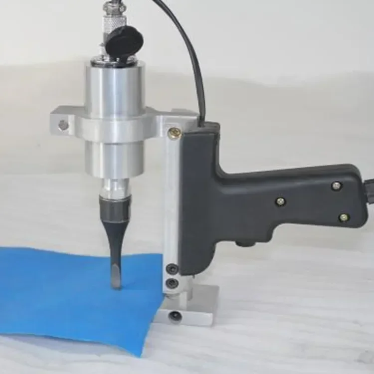 ultrasonic leather felt fabric cutting machine textile cutter cutting