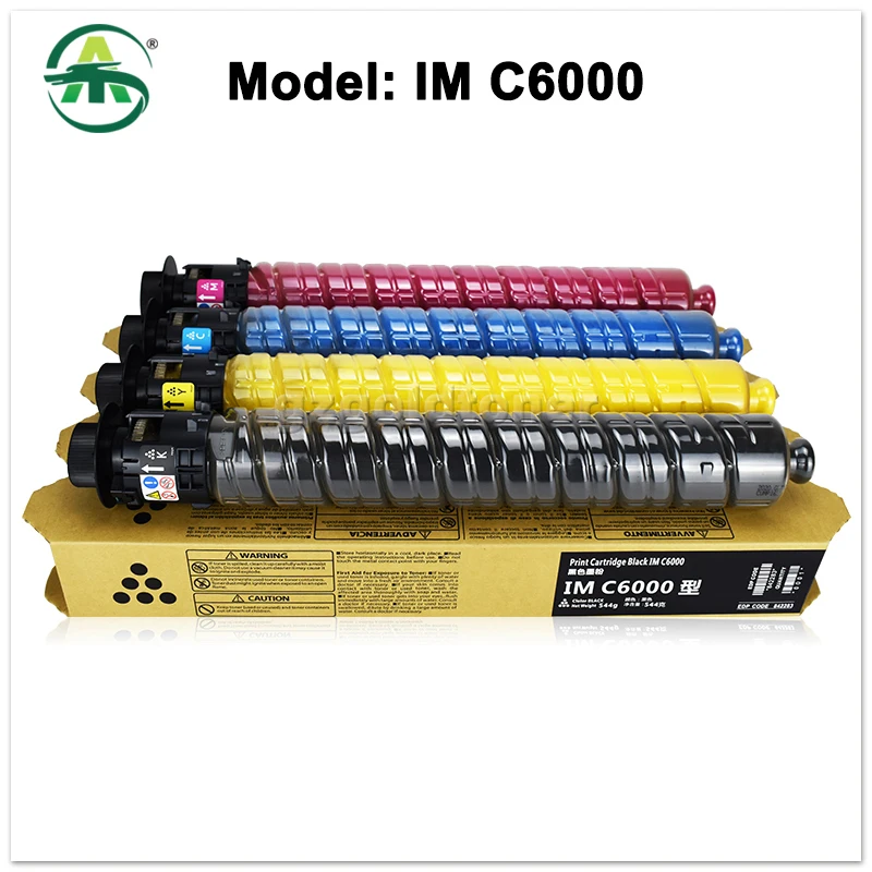 4PC/Set IMC6000 IM C6000 Toner Cartridge For Ricoh IMC4500 6000 IM C4500 Toner Powder Import High Quality