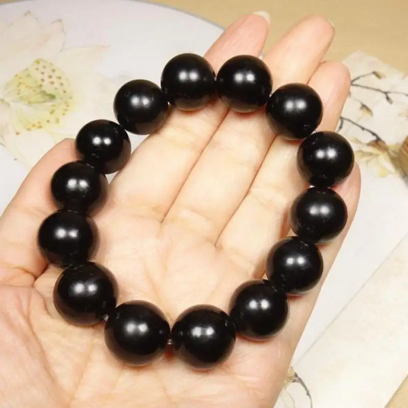 

Black Jade Bracelet Men Women Healing Gemstone Fine Jewelry Genuine Hetian Jades Nephrite Bracelets Natural Stone Bangles