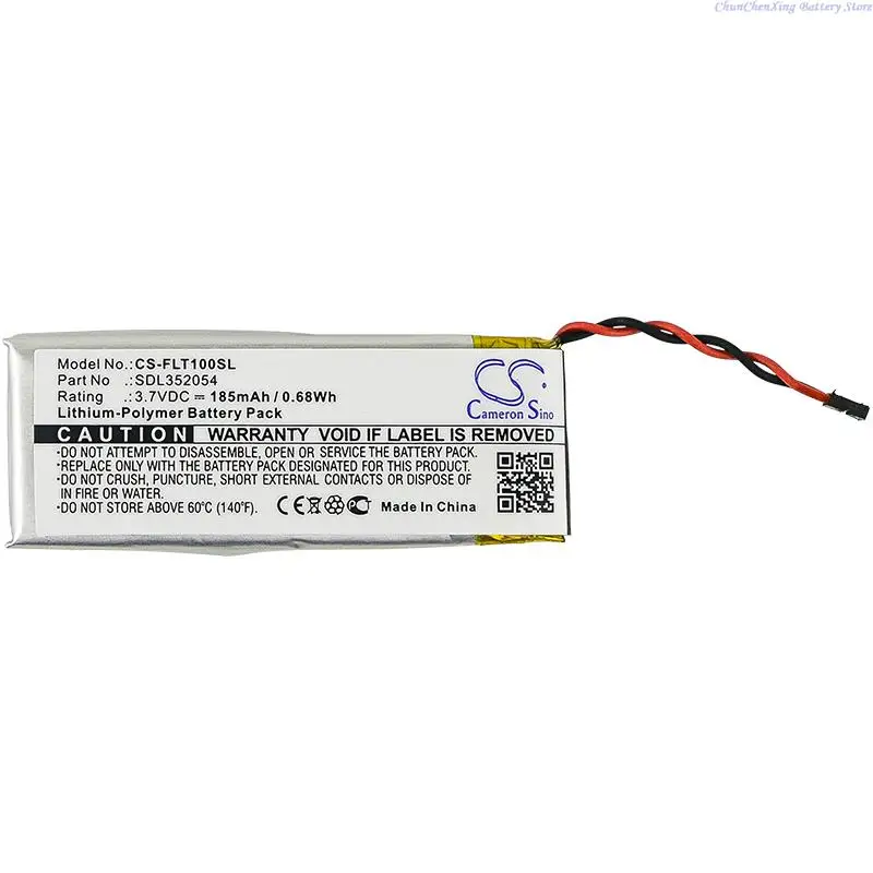 OrangeYu 185mAh Thermal Camera Battery SDL352054 for Flir One, One 2st