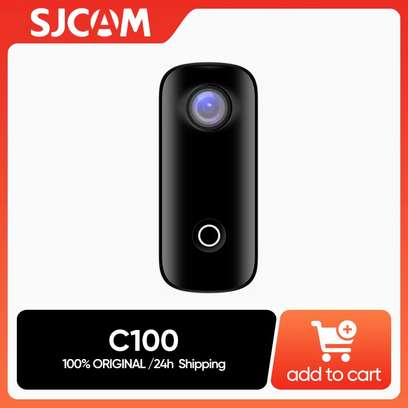 SJCAM C100 4k anti-shake action camera cycling driving recorder vlog head-mounted camera night photography