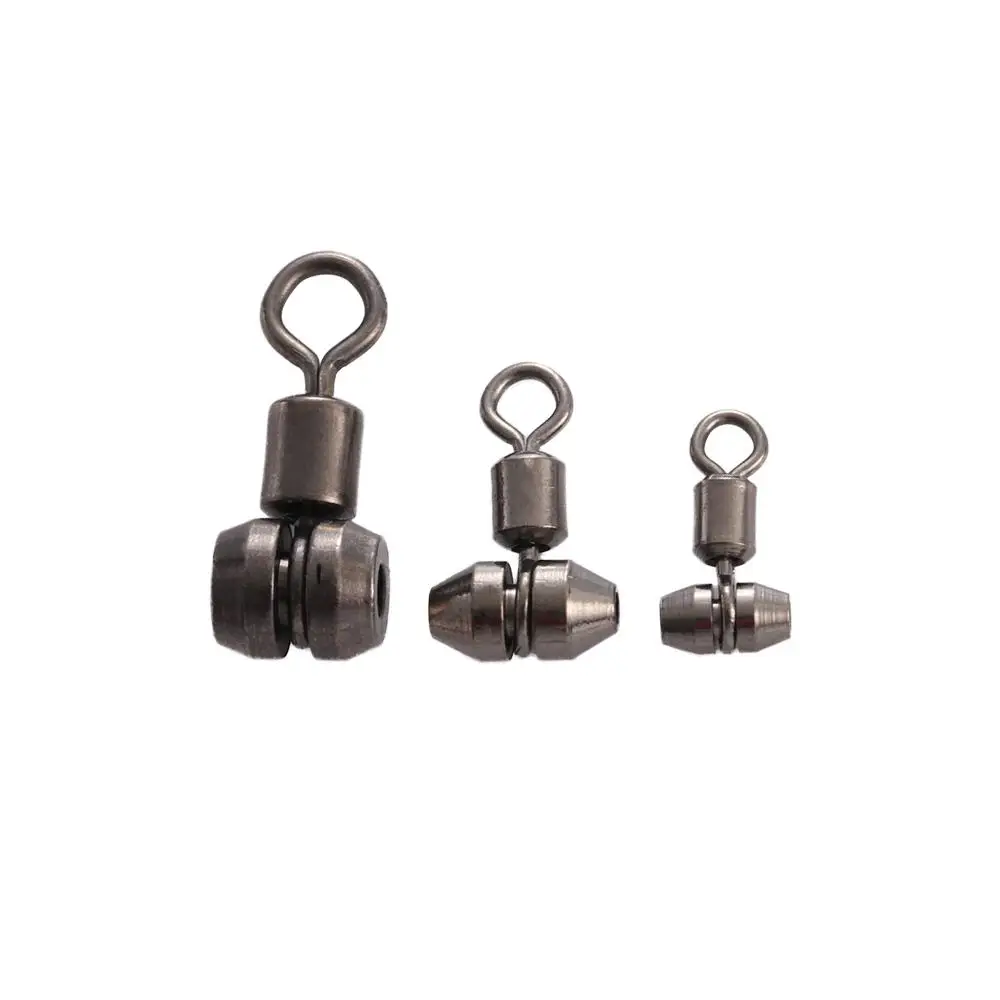 

Stainless Steel Durable Tackle Ball Bearing Bearing Barrel Connector Connecting Fishing Tools Solid Ring