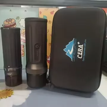 Портативный набор для приготовления эспрессо PCM03S-MAX с программируемой кофемолкой CGE03, электрический, с питанием от USB, для дома, автомобиля, кемпинга и использования на открытом воздухе