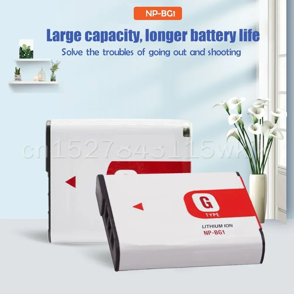 NP-BG1 NP BG1 NPBG1 Camera Battery For Sony FG1 DSC W120 W125 W130 W150 W170 W200 H50 H10 H20 W210 W220 W230 W290 T20 T100 HX30