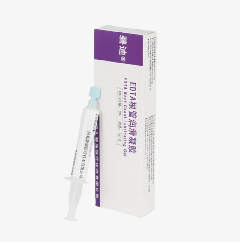 Dentistry EDTA 19% Root Canal Gel 6g/Pcs for Canal Enlargement, Softens Dentin, Smear Layer Removal & Irrigation, Endodontic