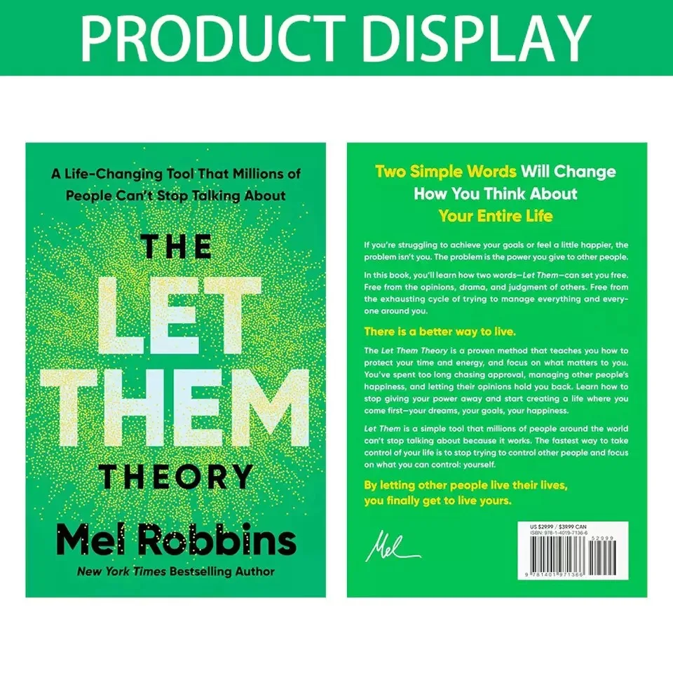 2025Let Them Theory Book Mel Robbins Millions Of People Discuss Life Changing Tools Self Management Books Strengthen Psychology